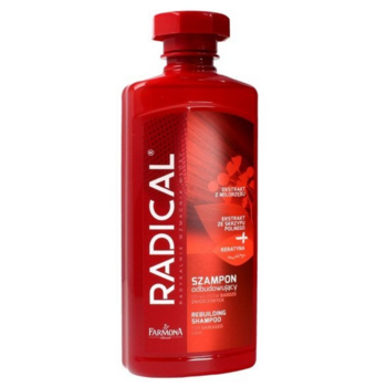 Восстанавливающий шампунь для поврежденных волос Farmona Radical, 400 мл - Pampik