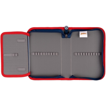 Пенал жесткий Yes HP-03 Marvel Spiderman, 13х21х3 см, черный с красным (533141) - Pampik - 4