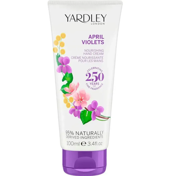 Крем для рук Yardley London April Violets Nourishing Hand Cream 100 мл - Pampik