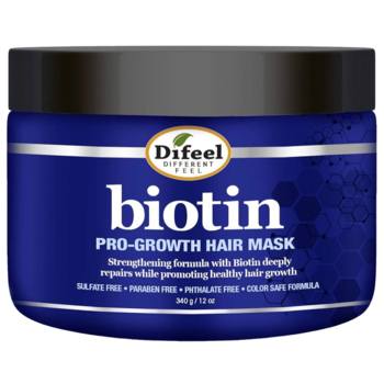 Маска для волос Difeel Pro-Growth Biotin Hair Mask, 340 г - Pampik