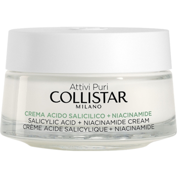 Крем для обличчя Collistar Pure Actives Salicylic Acid + Niacinamide Cream 50 мл - Pampik