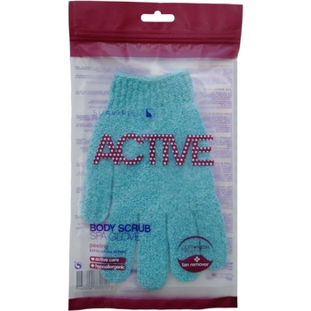 Рукавичка для душу Suavipiel Active Body Scrub Spa, синя - Pampik
