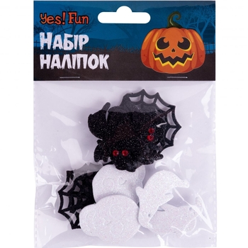 Набор наклеек Yes! Fun Halloween Ужасающие создания, 12 шт (974474) - Pampik - 2
