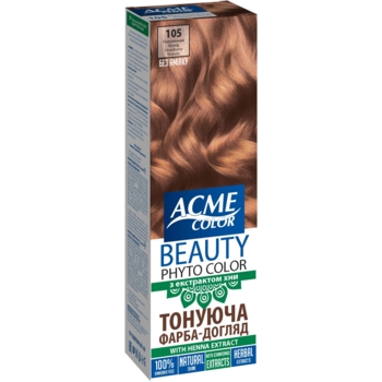 Гель-краска Acme Color Beauty Phyto Color тон 105 клубничный блонд, 60 мл - Pampik