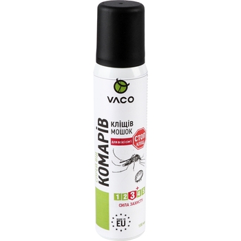 Спрей от комаров, клещей и мошек Vaco, 100 мл - Pampik - 2