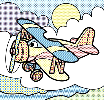 Водная раскраска Кристал Бук Самолеты, 8 страниц (F00024186) - Pampik - 2