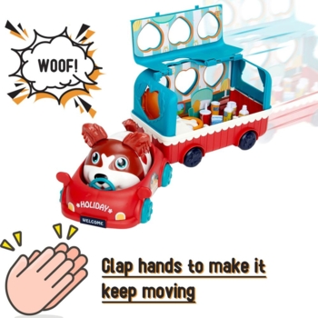 Игровой набор Doggy House Зоосалон в прицепе (EPT835591) - Pampik - 2