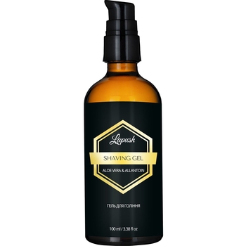 Гель для гоління Lapush з Aloe Vera&Allantoin, 100 мл (LP_SGM_100) - Pampik