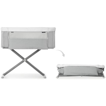 Приставне ліжко Hauck Face to Me 2 Melange Grey, сіре (60853-1) - Pampik - 5