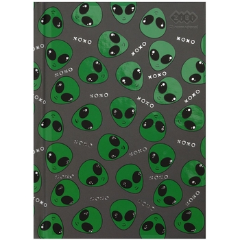 Блокнот ZiBi Ufo Kids Line А-6 у клітинку 64 аркуші сірий (ZB.12720-09) - Pampik