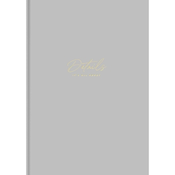 Тетрадь для записей MonAmi, А4, в линейку, 80 л., серая (A4-IC-080-776L) - Pampik