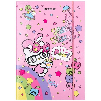 Папка для тетрадей Kite Hello Kitty на резинке В5 (HK23-210) - Pampik - 2
