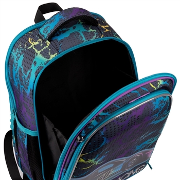 Рюкзак каркасний 1 Вересня S-98 Speed Racing, серый (559511) - Pampik - 12