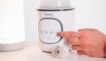 Підігрівач пляшечок електронний Lionelo Thermup 2.0 White 5 в 1 білий (LOC-THERMUP 2.0 WHITE) - Pampik - 7