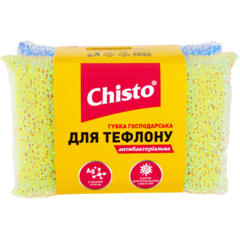 Губка-скребок Chisto для тефлону, 2 шт. - Pampik
