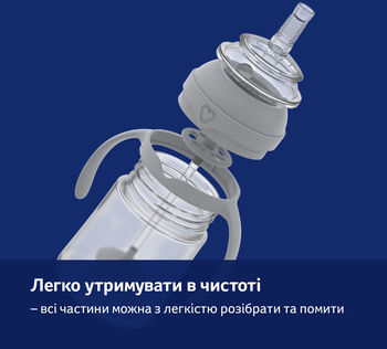 Кружка-непроливайка Lovi Harmony Моя первая кружка с трубочкой и утяжелителем, 150 мл (35/367) - Pampik - 3