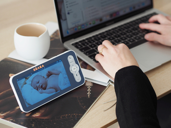 Відеоняня Beaba Zen Premium синій (930353) - Pampik - 13