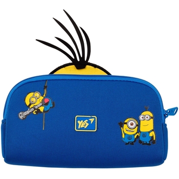 Пенал мягкий Yes TO-01 Minions, 10х20х4 см, синий (533261) - Pampik - 2