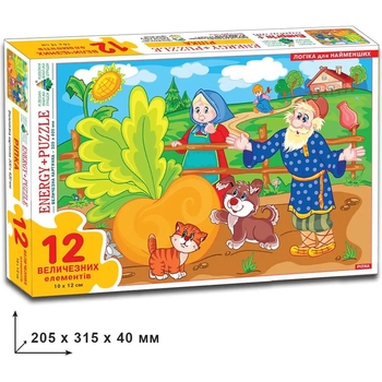 Игра-пазл Київська фабрика іграшок Репка 12 элементов - Pampik - 2