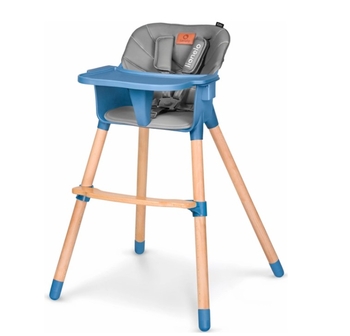 Стілець для годування Lionelo Koen blue sky, блакитний (LO-KOEN BLUE SKY) - Pampik - 3