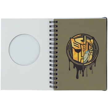 Блокнот для записів Kite Transformers А6 в клітинку спіраль 80 аркушів (TF23-229) - Pampik - 2