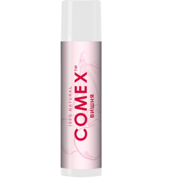 Натуральний бальзам для губ Comex Вишня, 5 г - Pampik