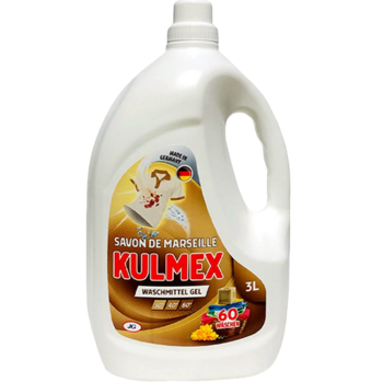 Гель для стирки цветных вещей Kulmex Savon de Marseille,3 л - Pampik