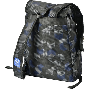 Рюкзак молодежный Yes T-71 Double up, черный с синим (558362) - Pampik - 4