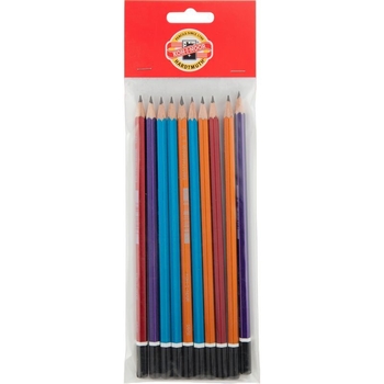 Олівець графітний Koh-i-Noor Scala НВ 10 шт. (1672/P) - Pampik