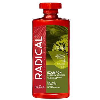 Шампунь Farmona Radical для объема тонких волос, 400 мл - Pampik