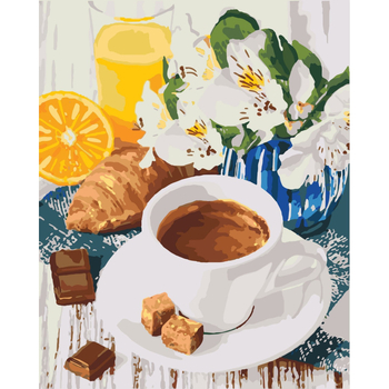 Картина за номерами ArtCraft Солодкий ранок 40x50 см (12116-AC) - Pampik