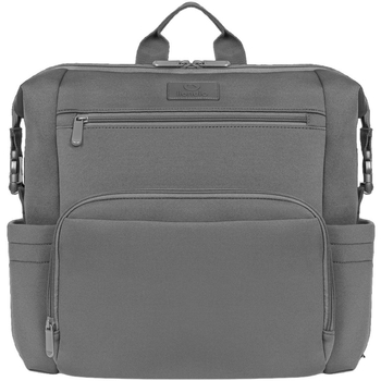 Сумка-рюкзак для коляски Lionelo Cube Grey Stone, сірий (LO-CUBE GREY) - Pampik