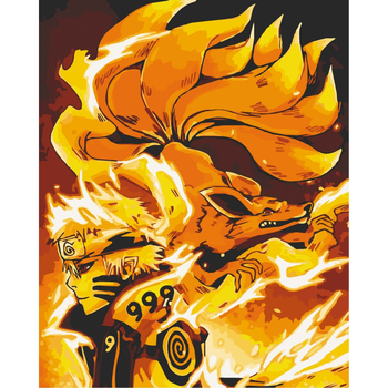 Картина за номерами ArtCraft Наруто Перевтілення 40x50 см (10262-AC) - Pampik