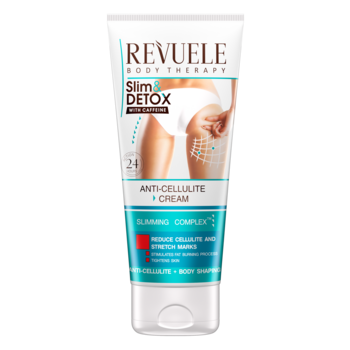 Антицелюлітний крем із кофеїном Revuele Slim & Detox 200 мл - Pampik