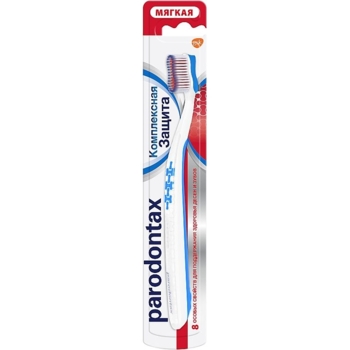Зубна щітка Parodontax Комплексний Захист, м'яка, синя - Pampik