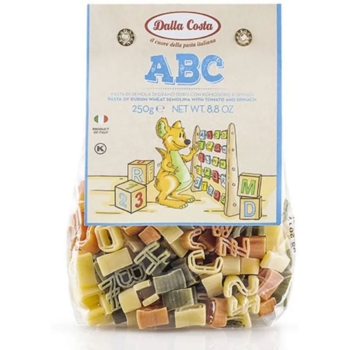 Макарони Dalla Costa Pomodoro Spinachi-Parole, с томатом и шпинатом, 250 г - Pampik