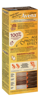 Cтійка крем-фарба для волосся Avena Shine Color Шоколадний, 141 - Pampik - 3