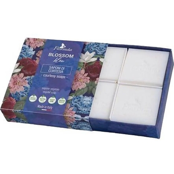 Набір мила Florinda Сині квіти 100 г (4 шт. х 25 г) - Pampik
