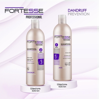 Очищуючий шампунь-ополіскувач Fortesse Professional Anti-Dandruff, проти лупи, 400 мл - Pampik - 7