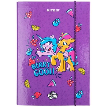 Папка для тетрадей Kite My Little Pony на резинке В5 (LP23-210) - Pampik - 2