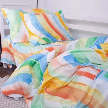 Простирадло MirSon Kids Time Бязь, 17-0577, Summer paint - Pampik - 5