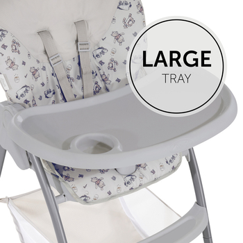 Стільчик для годування Hauck Sit N Fold Circles blue, сірий (64102-6) - Pampik - 9