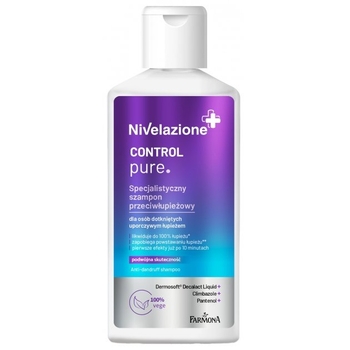 Шампунь проти лупи Nivelazione Control Pure, 100 мл (5900117973486) - Pampik