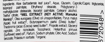 Крем для ніг Dr. Organic Bioactive Skincare Organic Manuka Honey Foot & Heel Cream 125 мл - Pampik - 3