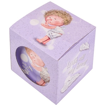 Столовий набір дитячий Lefard With All My Heart, фіолетовий (924-711) - Pampik - 2