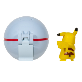 Игровой набор Pokemon W13 Clip N Go Pikachu + Premier Ball (PKW2664) - Pampik - 4