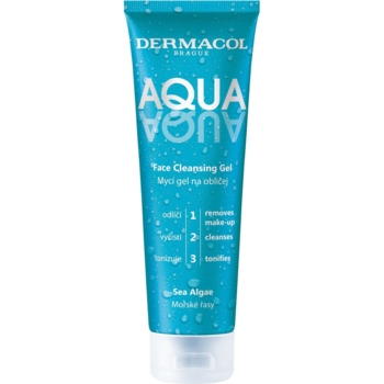 Гель для вмивання 3в1 Dermacol Aqua Face Cleansing Gel, 150 мл - Pampik