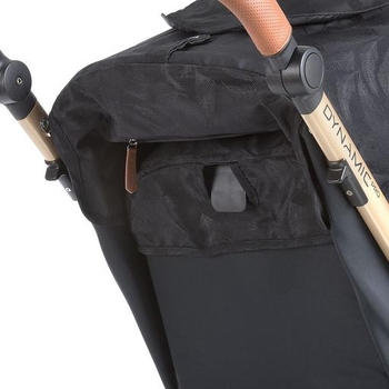 Прогулочная коляска El Camino Dynamic Pro Me 1053G Special Black, черная (25482) - Pampik - 11