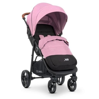 Коляска El Camino X4 ME 1024 Pink Lines, розовая (25399) - Pampik - 8