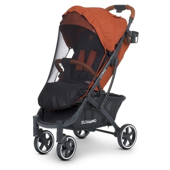 Коляска El Camino Loona ME 1090-1 Rooibos Orange, помаранчевий (25530) - Pampik - 9